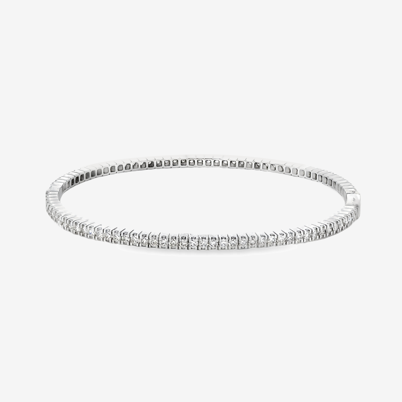 1.70CT Diamond Eternity Bangle Bracelet