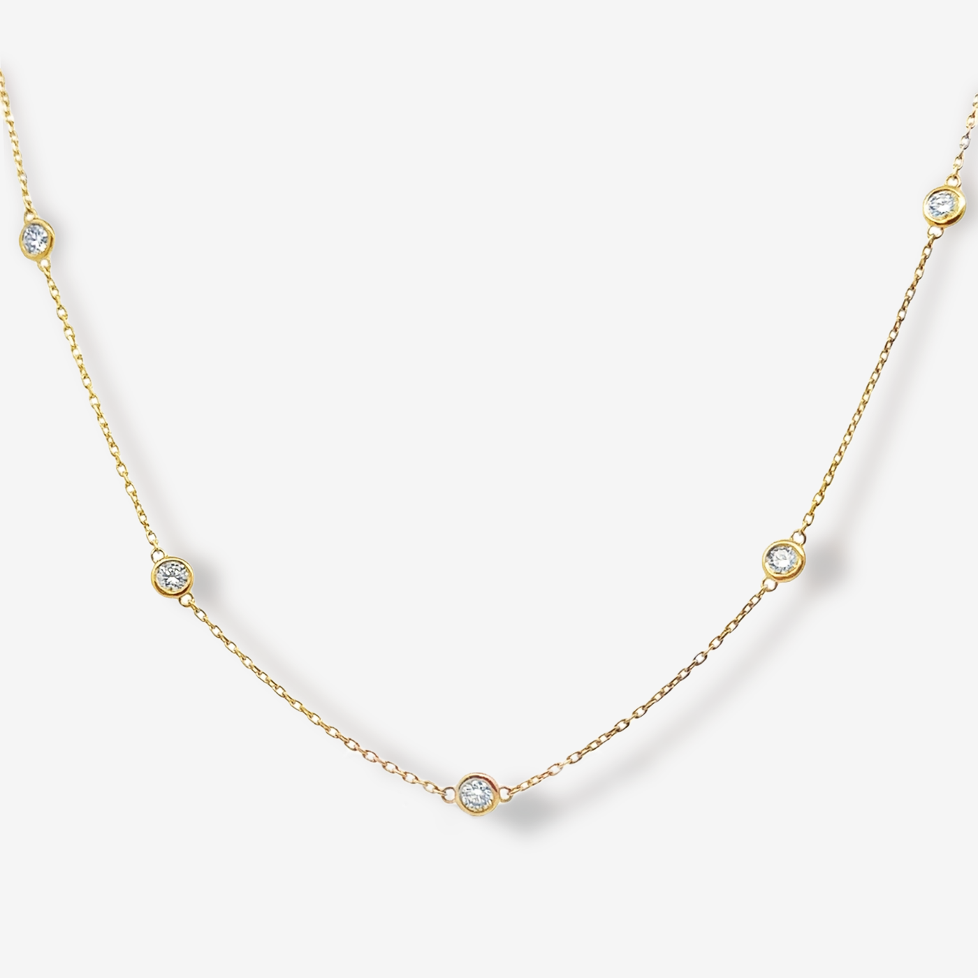 10 Diamonds By The Yard 1.50CT Necklace