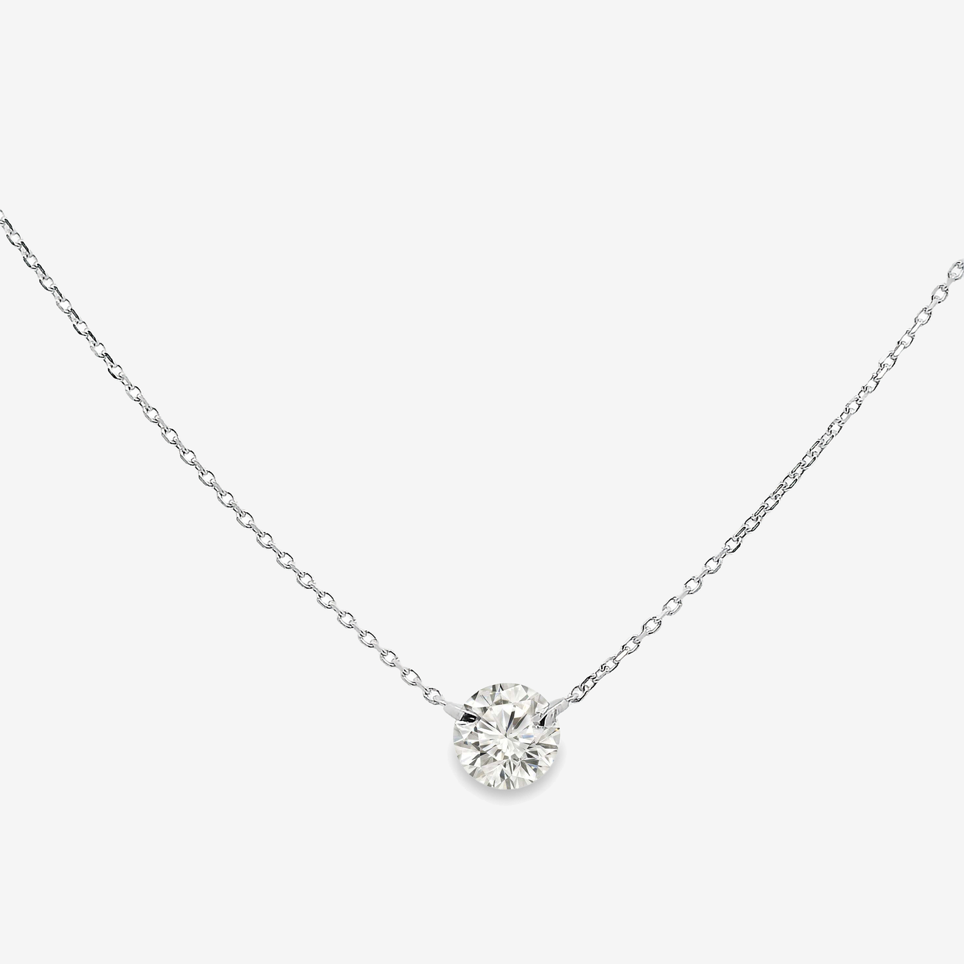 Solitaire Diamond Necklace