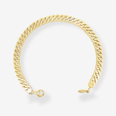 5.7mm Flat Havana Link Bracelet