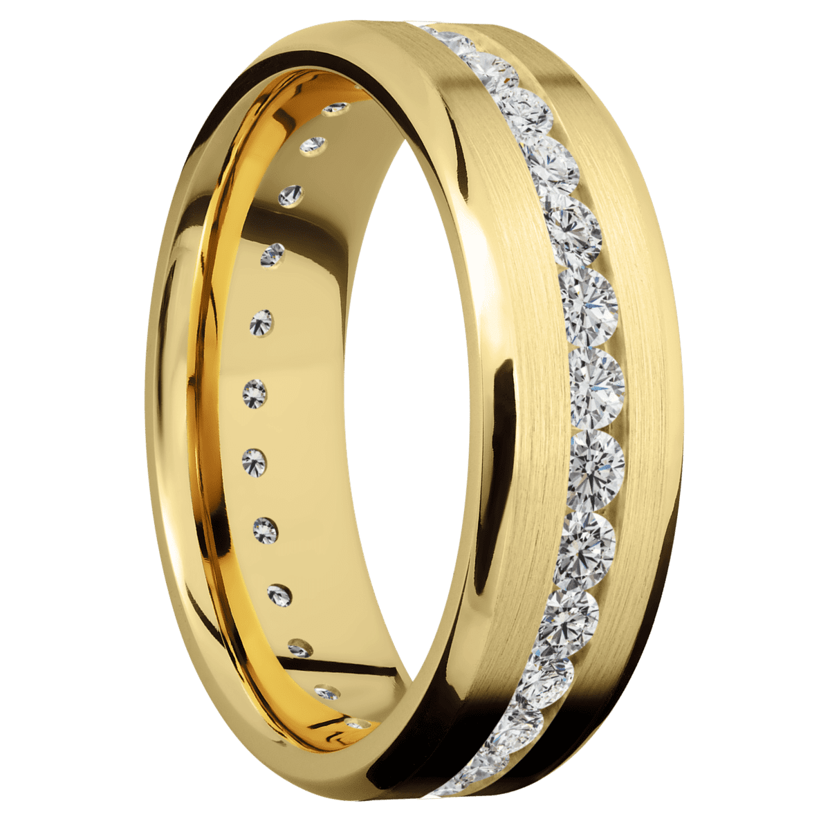 Lashbrook - 18K Yellow Gold + Satin , Polish Finish