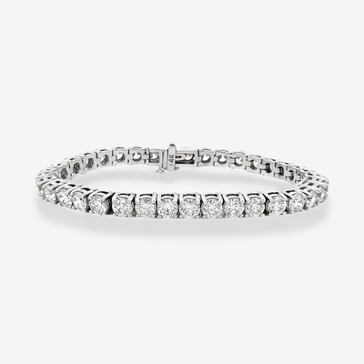 Straight Line “Classic” Significant Diamond Tennis Bracelet