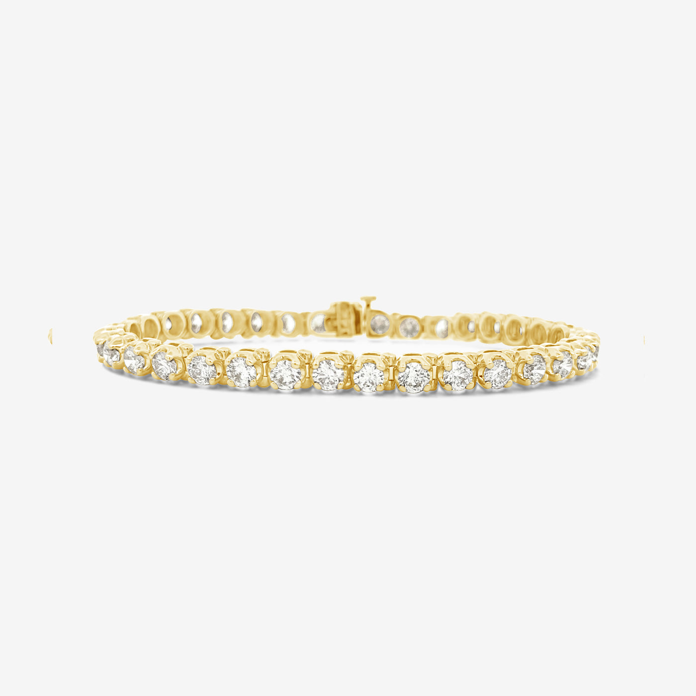 Straight Line “Classic” Diamond Tennis Bracelet