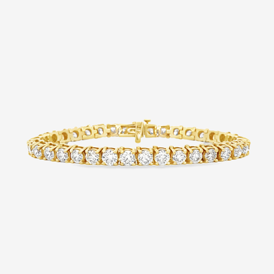 Straight Line “Classic” Significant Diamond Tennis Bracelet