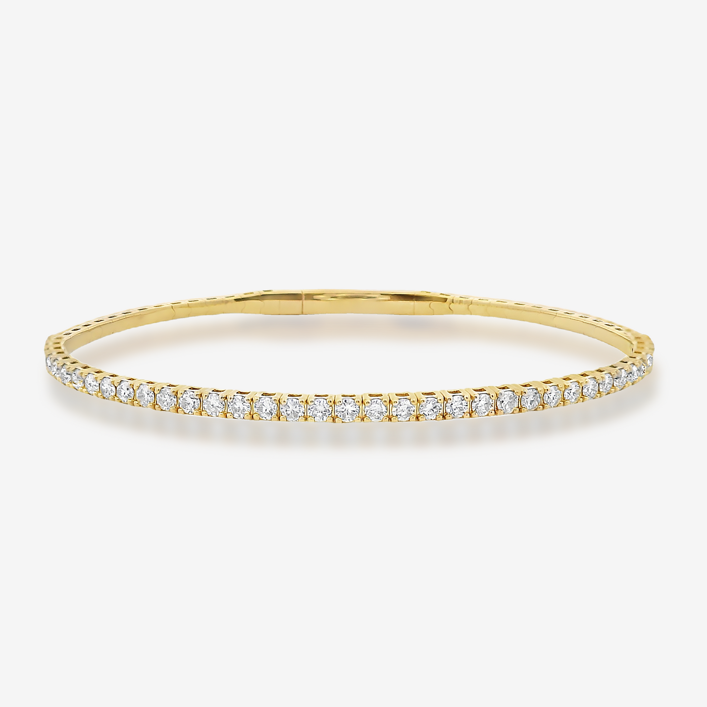 0.95CT Halfway Flex Bangle Bracelet