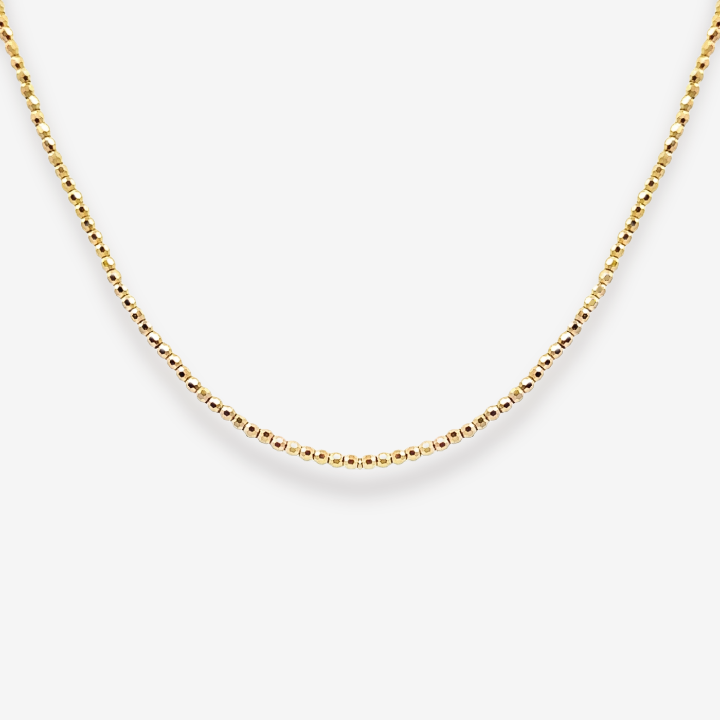 Bead It Diamond Cut Necklace