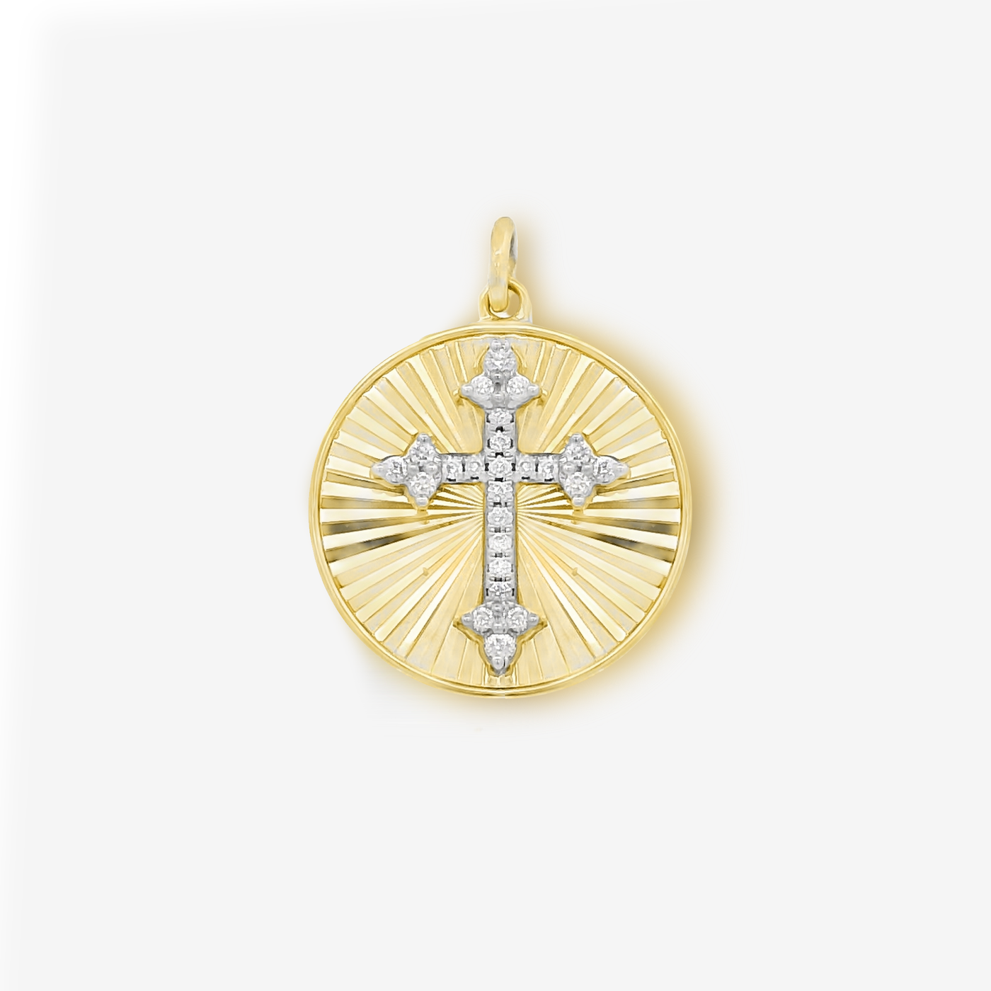 Botonee Cross Medallion Pendant