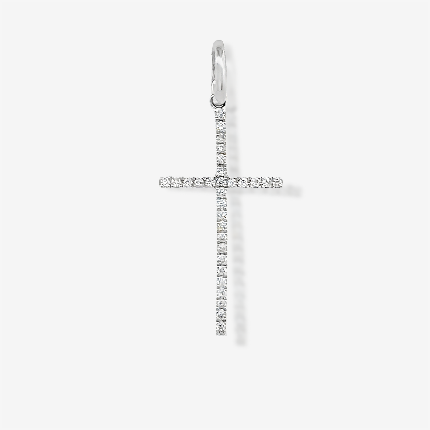 Classic 0.05CT Diamond Cross Pendant