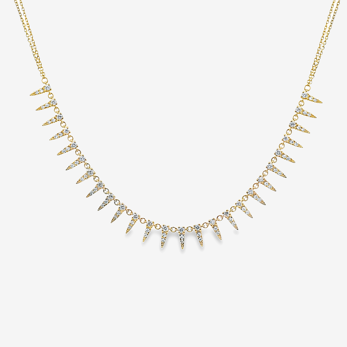 Daggers and Diamonds Necklace