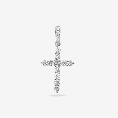 Mini Diamond Cross Pendant