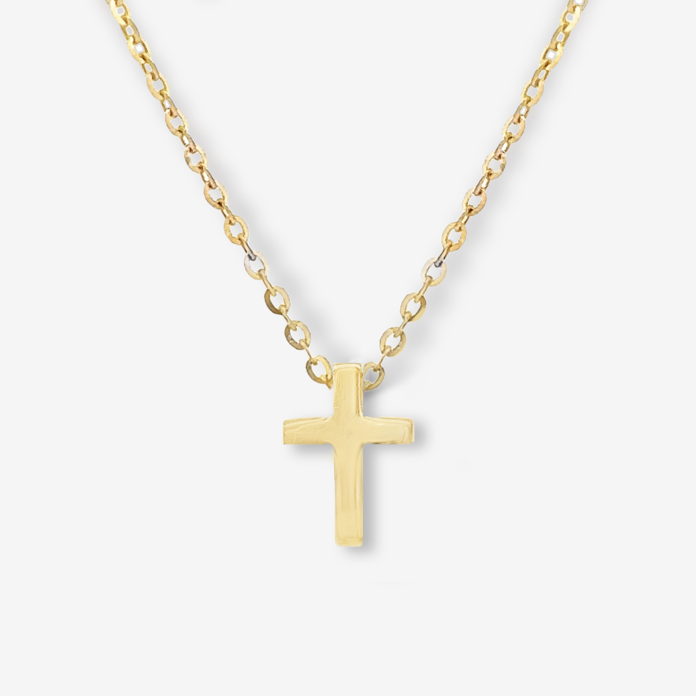 Mini Gold Cross Necklace