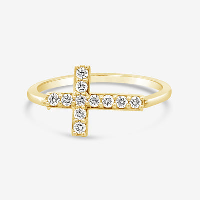 movable diamond cross ring