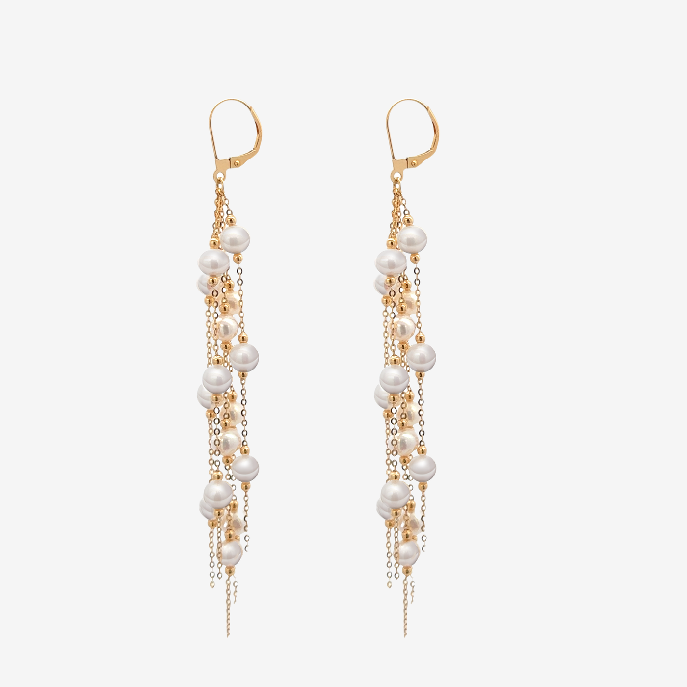 Pearl Tassel Earrings