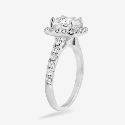 Preset 1.70CT Cushion Diamond Engagement Ring