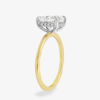 Preset 2.02CT Cushion Diamond Engagement Ring