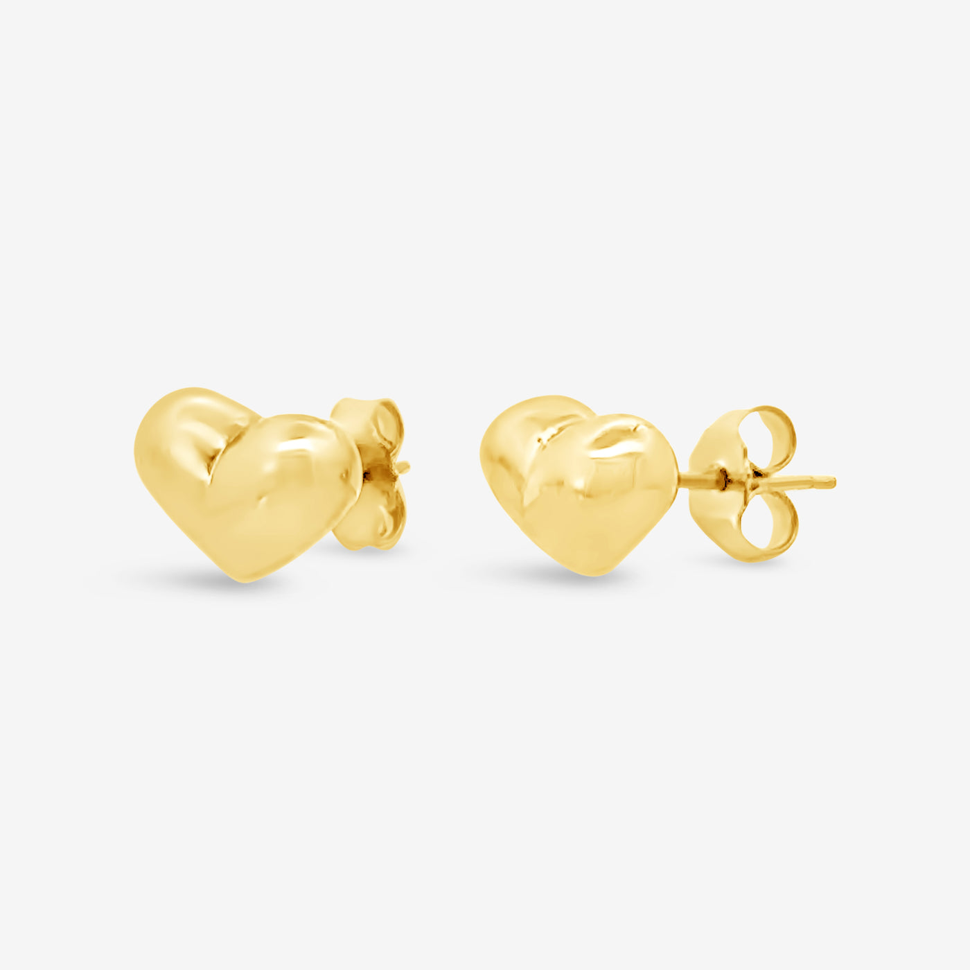 Puffed Heart Earrings