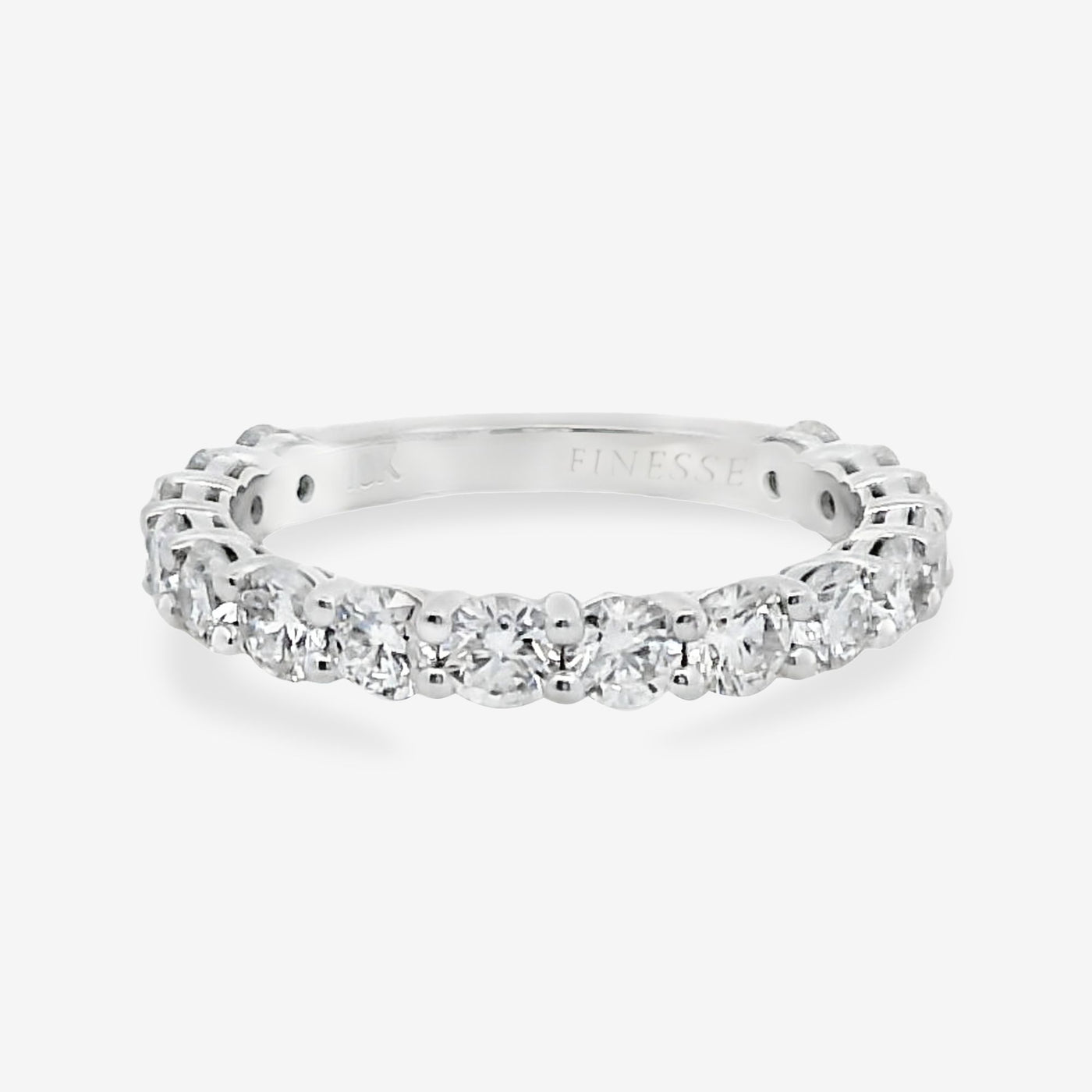 3/4 Shared Prong 1.65CT Diamond Ring