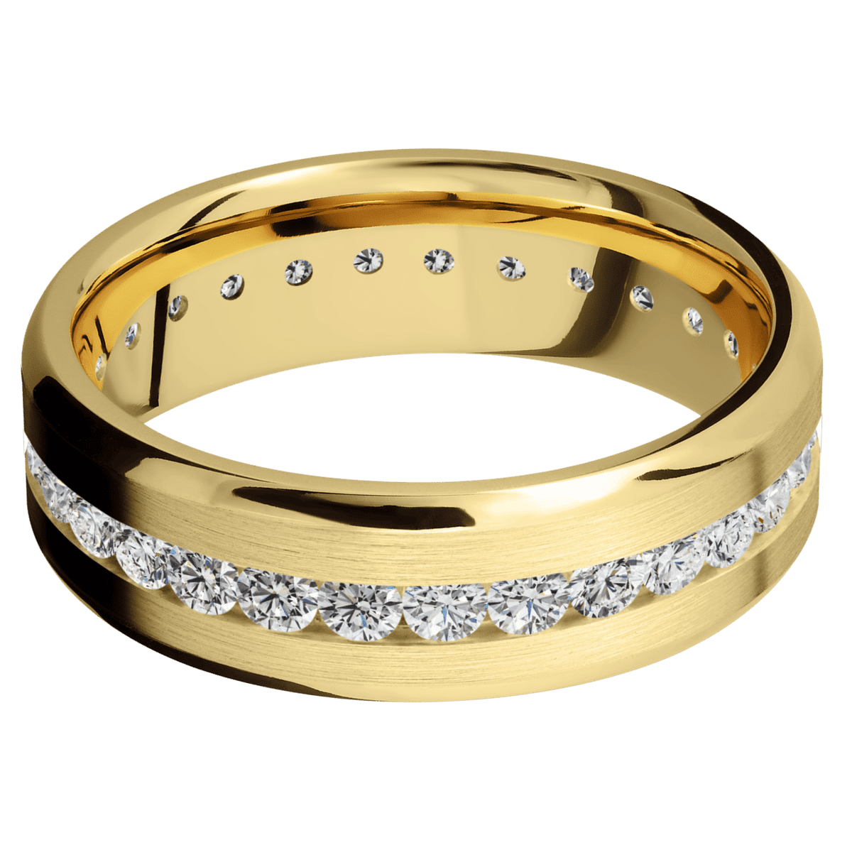 Lashbrook - 18K Yellow Gold + Satin , Polish Finish