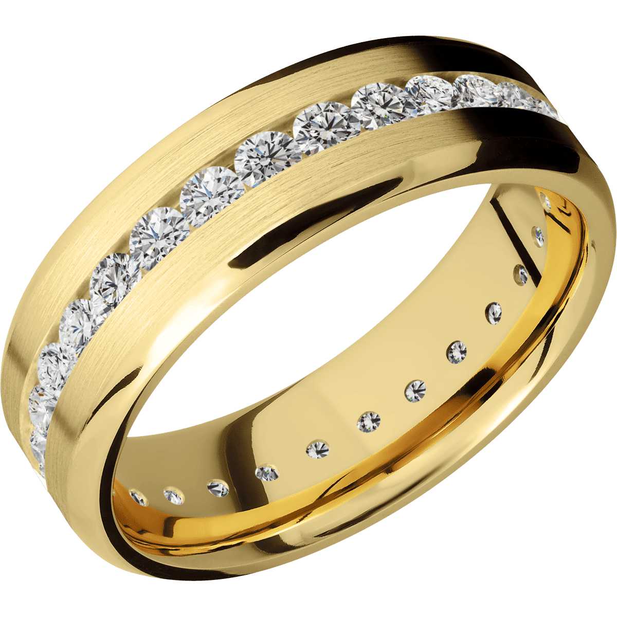 Lashbrook - 18K Yellow Gold + Satin , Polish Finish