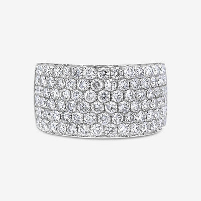 The Ultimate Pave Wide Band Ring